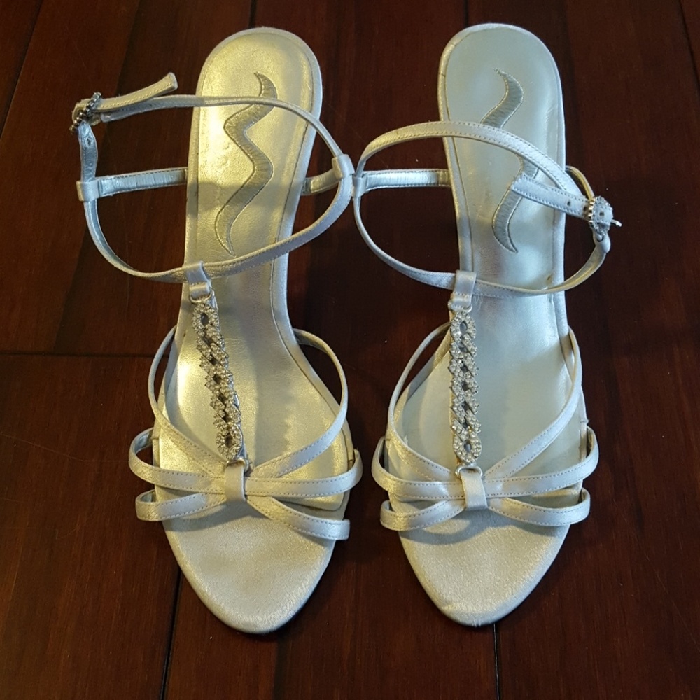 Silver heels